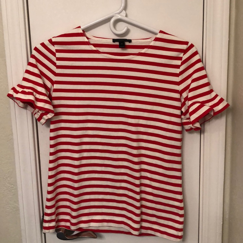Striped J. Crew top